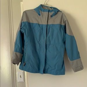 Blue North Face Rain Jacket